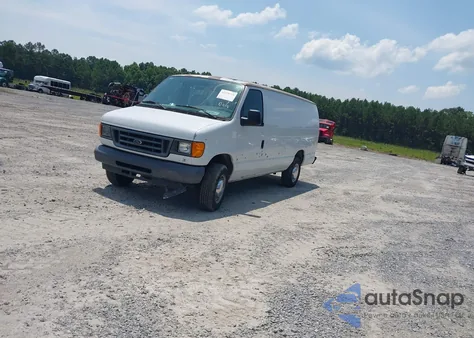 2006 Ford E-250 Commercial/Recreational из США, поврежденный, VIN 1FTNS24L26HA67144